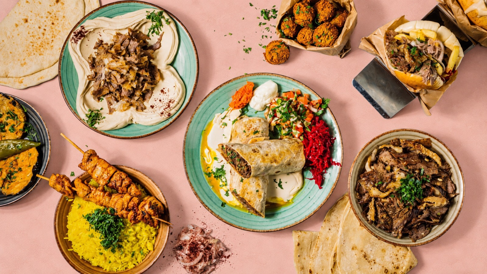 Sélection de plats TOUM